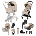 Cybex Coya Ultimate Birth & Beyond Bundle Style Collection - Matt Black / Cozy Beige