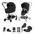 Cybex Mios Ultimate Bundle Style Collection - Chrome Brown / Sepia Black