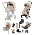 Cybex Coya Ultimate Birth & Beyond Bundle Style Collection - Rosegold / Cozy Beige