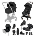 Cybex Coya Ultimate Birth & Beyond Bundle Style Collection - Rosegold / Sepia Black