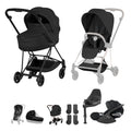 Cybex Mios Ultimate Bundle Style Collection - Matt Black / Sepia Black