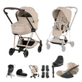 Cybex Mios Ultimate Bundle Style Collection - Rosegold / Cozy Beige