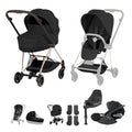 Cybex Mios Ultimate Bundle Style Collection - Rosegold / Sepia Black