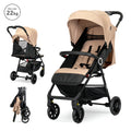 Lorelli Noir Lightweight One Handed Fold Stroller – Beige