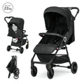 Lorelli Noir Lightweight One Handed Fold Stroller – Black