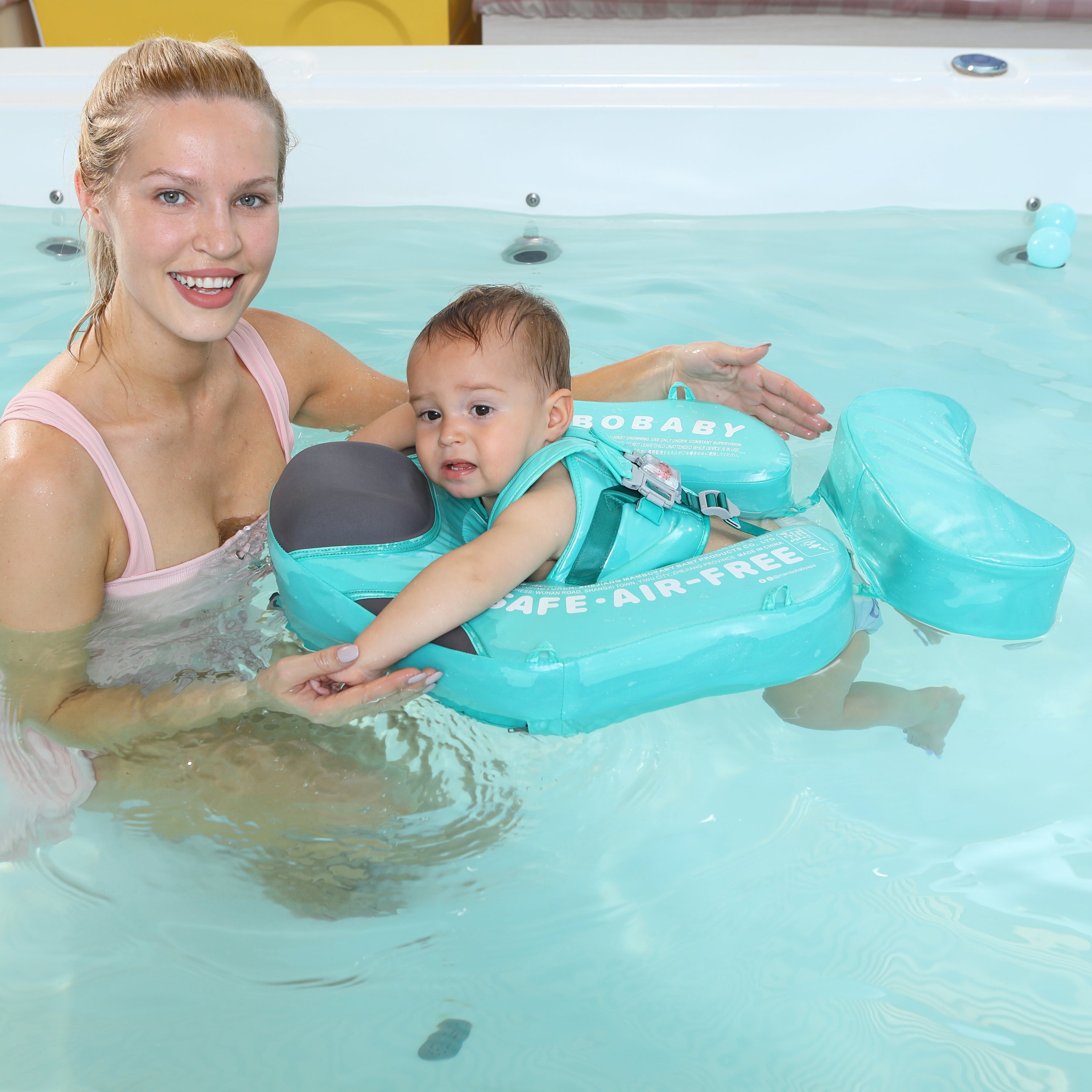 Mambobaby Float Deluxe with UPF 50+ Canopy and Tail